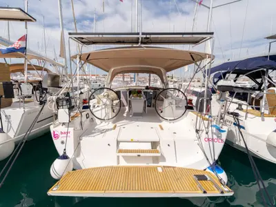 Oriole, a Beneteau Oceanis 41.1 sailboat at Pirovac, Croatia