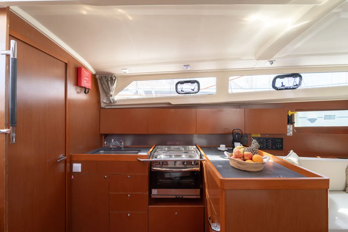 Oriole, a Beneteau Oceanis 41.1 sailboat at Pirovac, Croatia