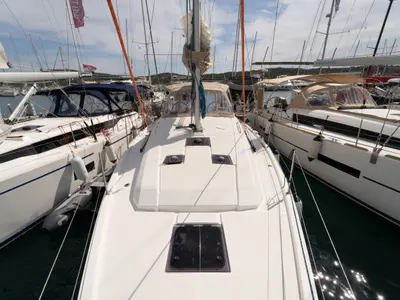 Oriole, a Beneteau Oceanis 41.1 sailboat at Pirovac, Croatia