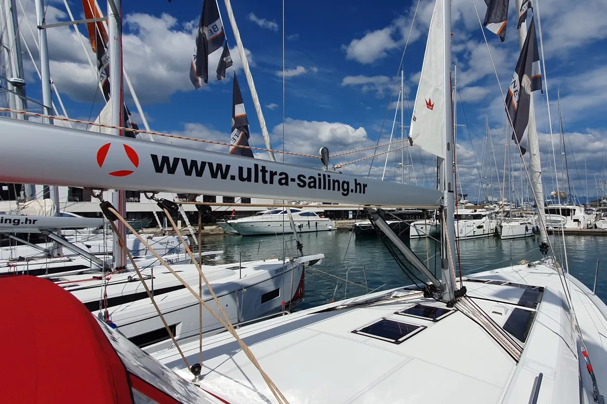 IVY, a Beneteau Oceanis 46.1 sailboat at Split, Croatia
