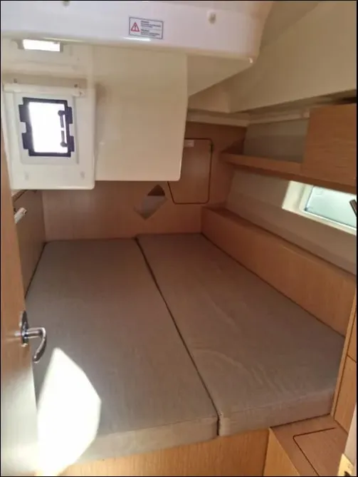 Cabin on Bavaria C45, a sailboat at Volos, Greece
