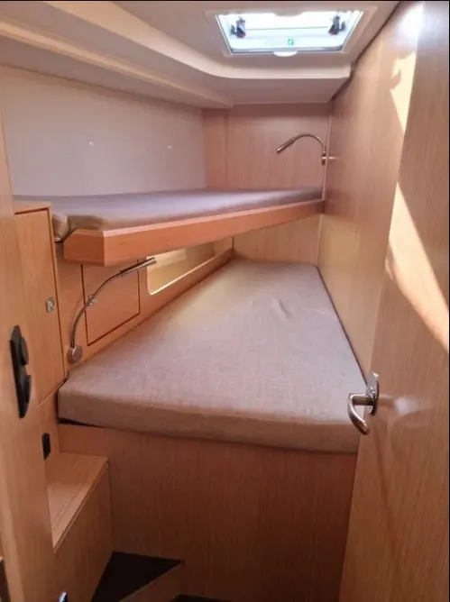 Cabin on Bavaria C45, a sailboat at Volos, Greece