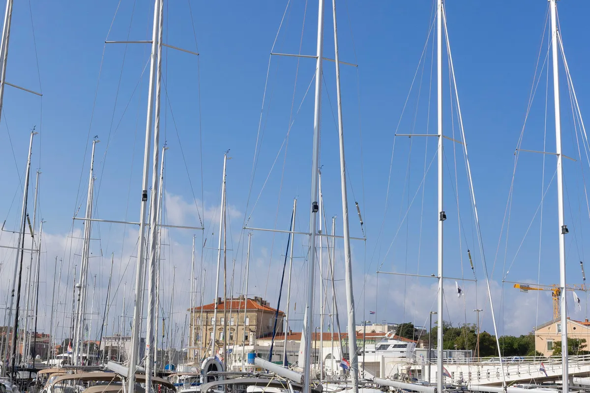 FORTUNATA, a Bavaria Cruiser 37 Style sailboat at Zadar, Croatia