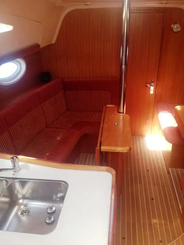Argo, a Elan 344 Impression sailboat at Preveza, Greece