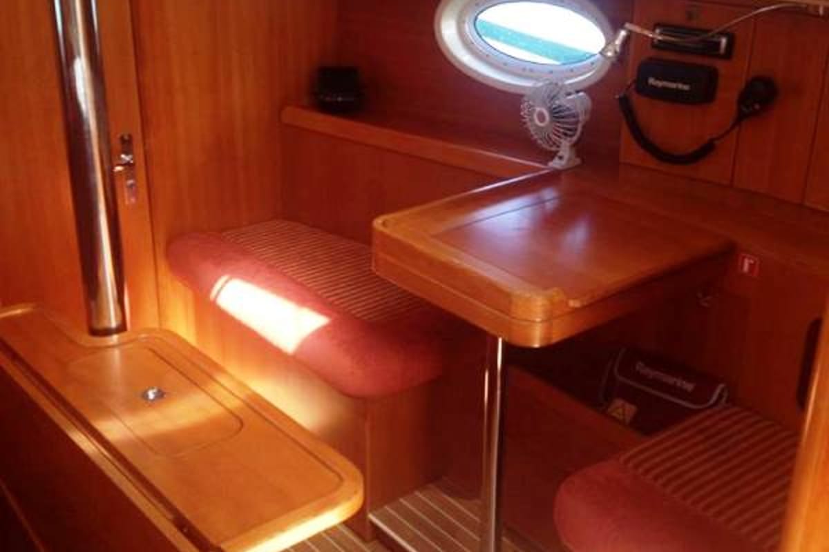 Argo, a Elan 344 Impression sailboat at Preveza, Greece