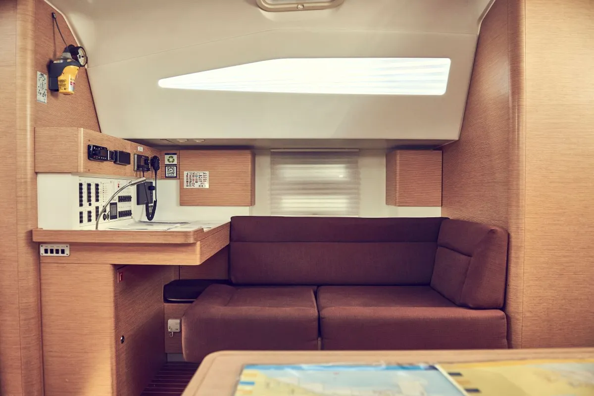 Salon of Friends, a Elan Impression 50 sailboat at Pula, Croatia