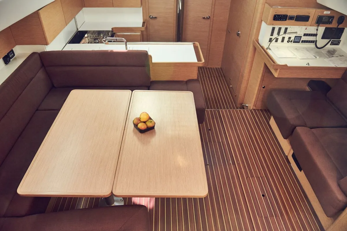 Salon of Friends, a Elan Impression 50 sailboat at Pula, Croatia