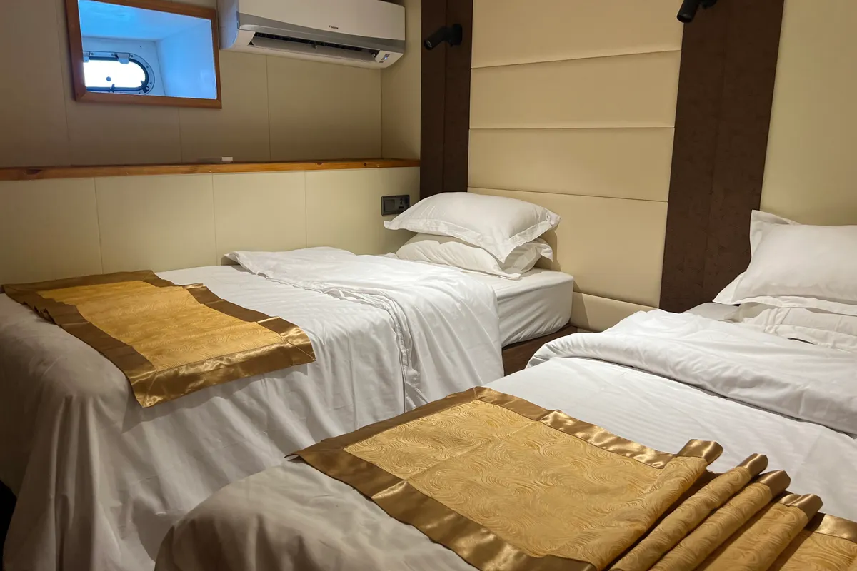 Cabin on North Seven Liveaboard, a Custom Made North Seven motor yacht at Malé, Maldives