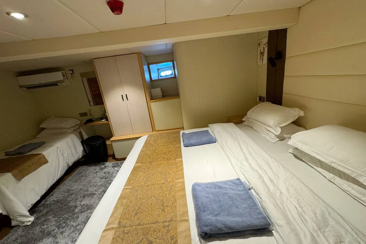 Cabin on North Seven Liveaboard, a Custom Made North Seven motor yacht at Malé, Maldives