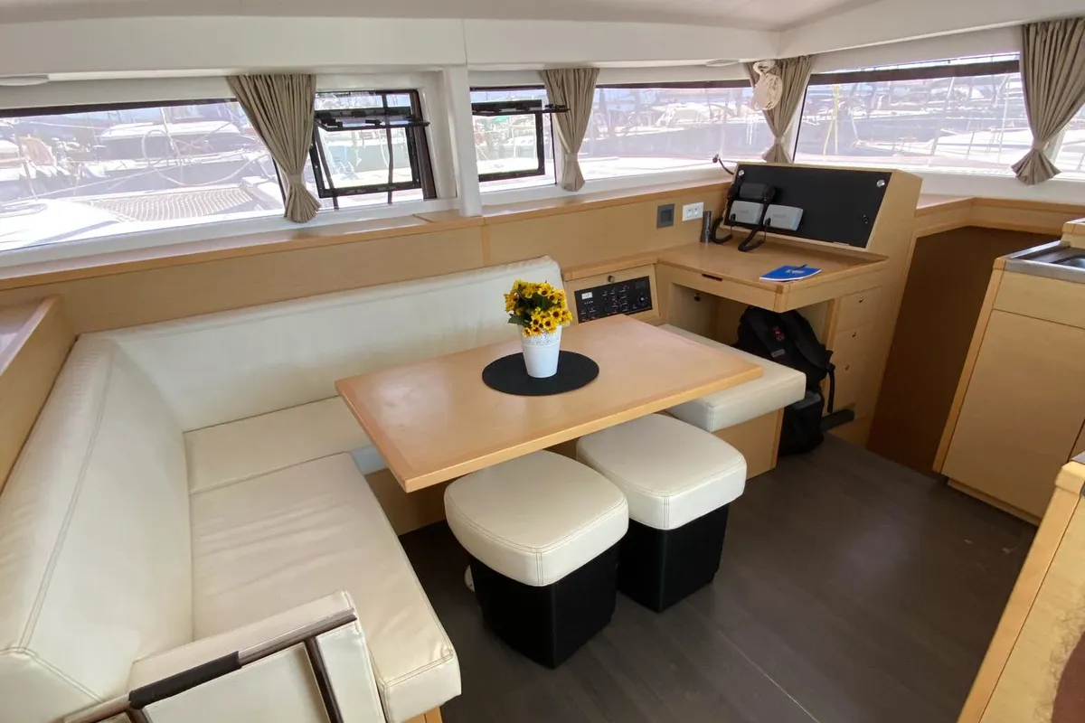 CHRISTINA I, a Lagoon 400 S2 catamaran at Athens, Greece