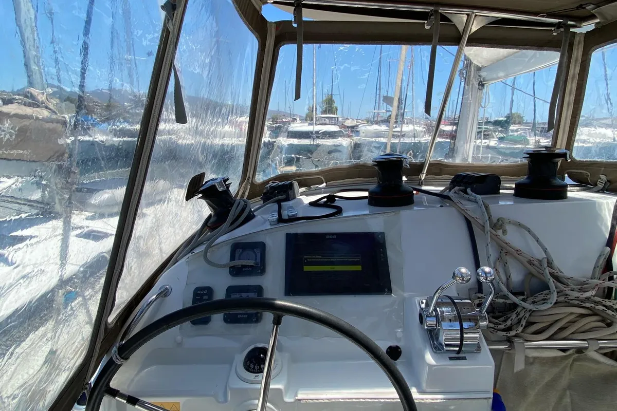 CHRISTINA I, a Lagoon 400 S2 catamaran at Athens, Greece