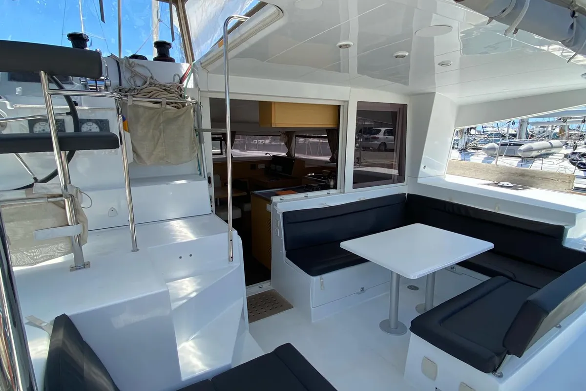 CHRISTINA I, a Lagoon 400 S2 catamaran at Athens, Greece