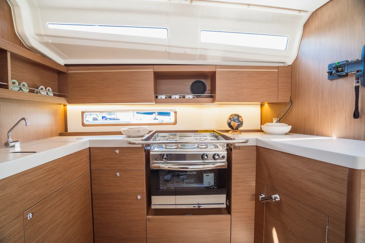 Primus, a Beneteau Oceanis 40.1 sailboat at Pa Khlok, Thailand