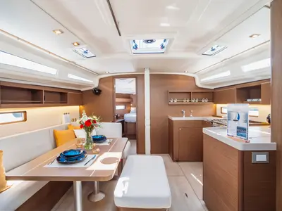 Primus, a Beneteau Oceanis 40.1 sailboat at Pa Khlok, Thailand