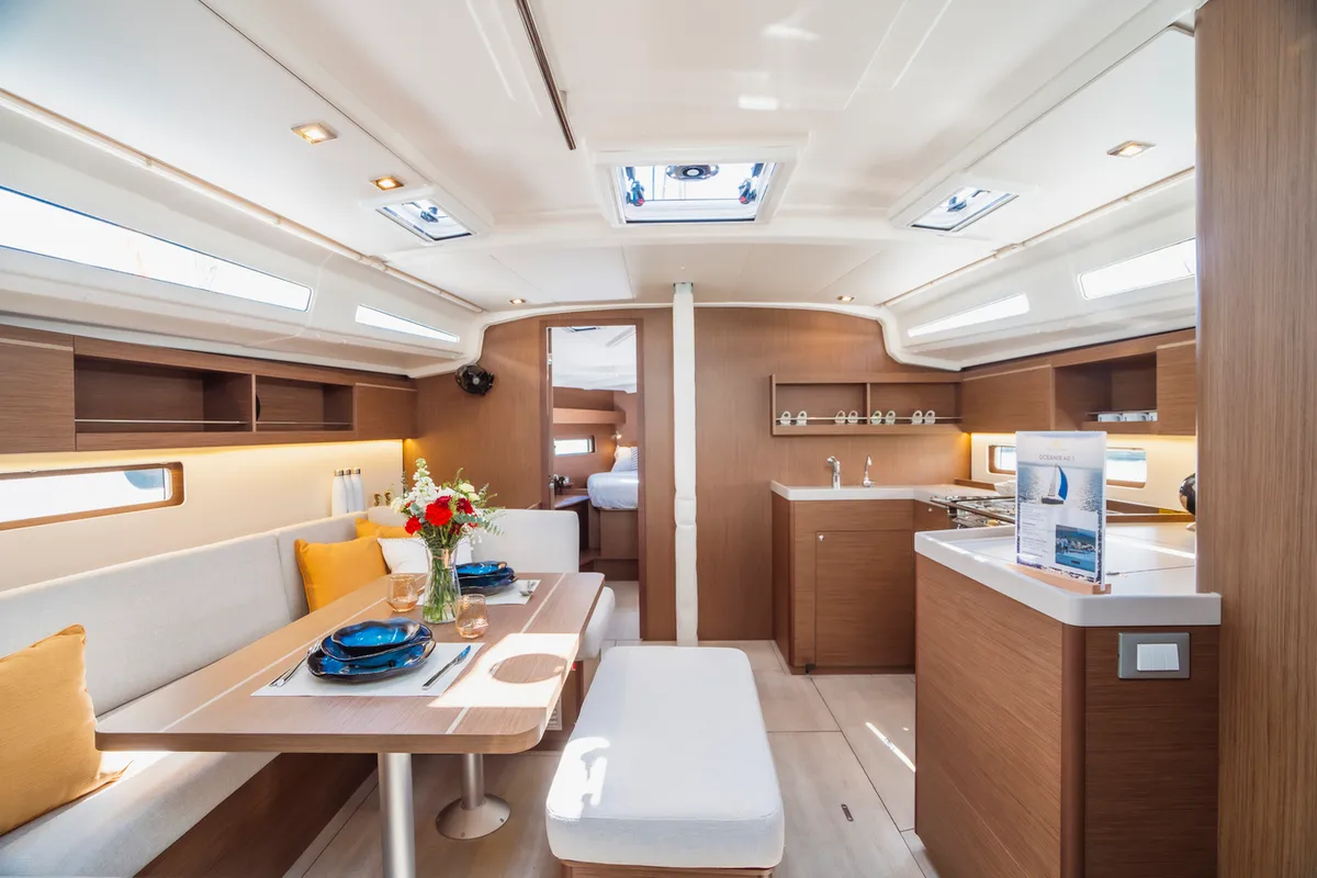 Primus, a Beneteau Oceanis 40.1 sailboat at Pa Khlok, Thailand