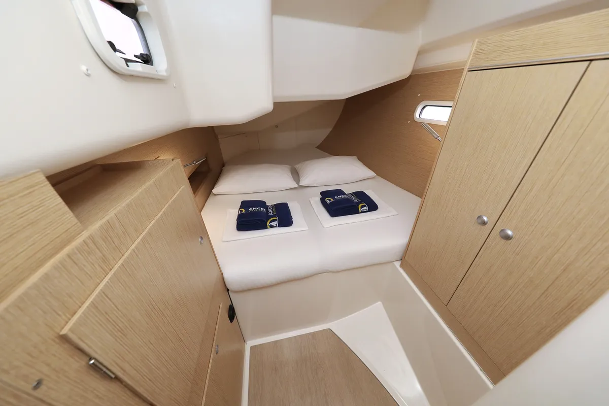 Salon of Susso, a Hanse 455 - 3 cab. sailboat at Biograd na Moru, Croatia