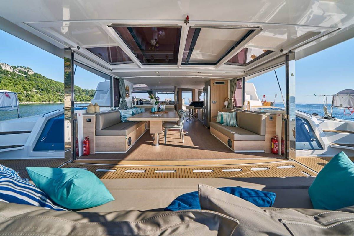 REMOte Parking, a Bali 5.4 catamaran at Road Town, British Virgin Islands