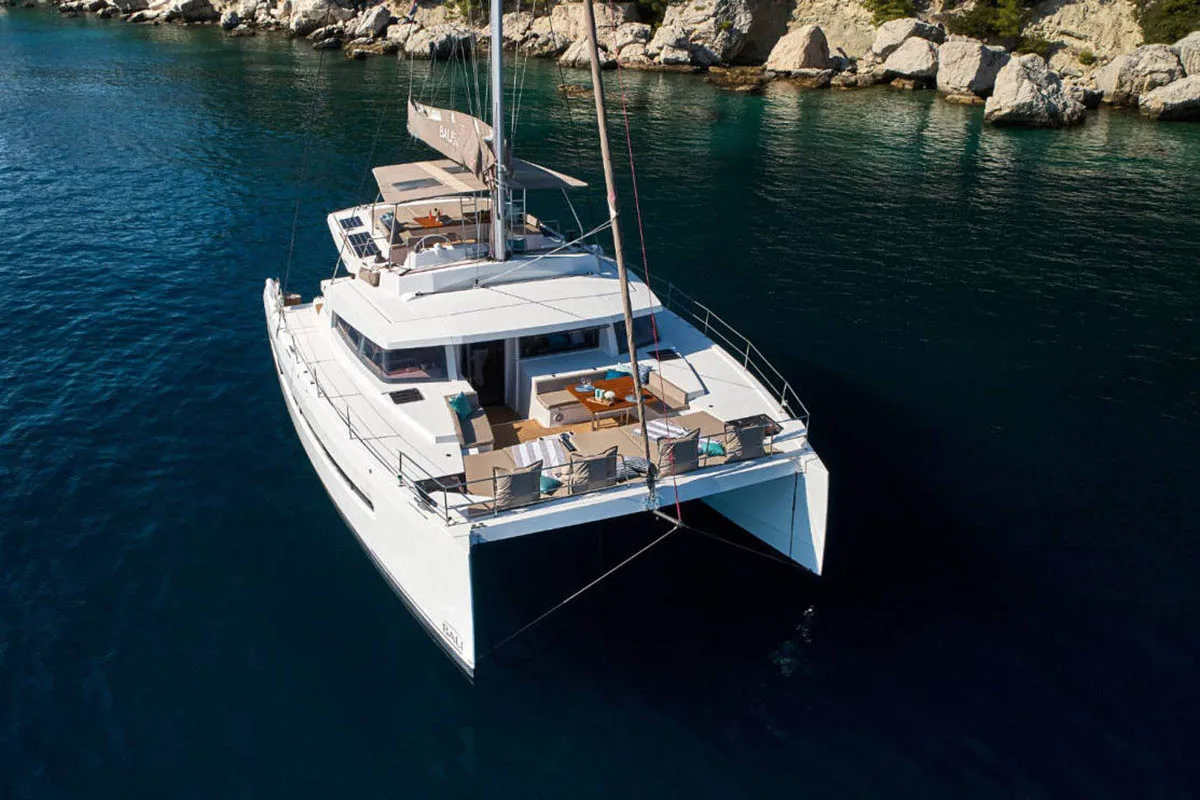 REMOte Parking, a Bali 5.4 catamaran at Road Town, British Virgin Islands