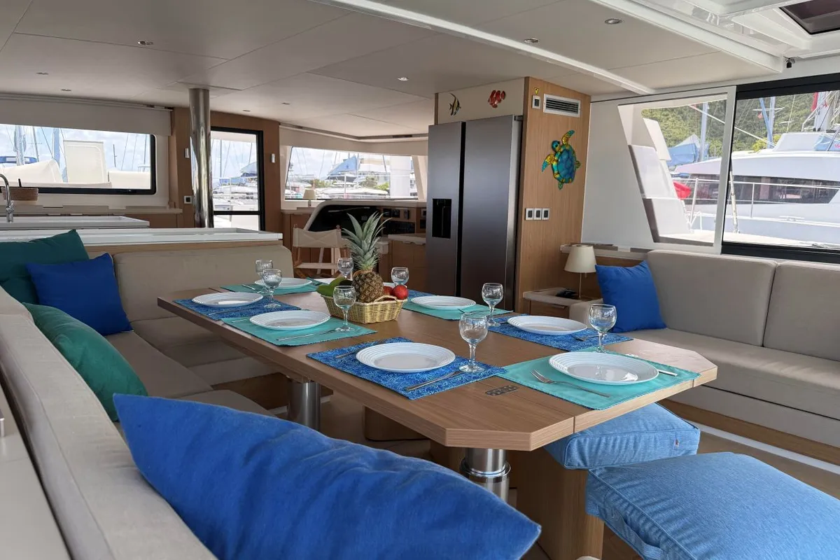 REMOte Parking, a Bali 5.4 catamaran at Road Town, British Virgin Islands
