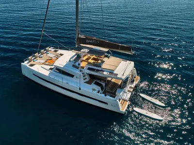 REMOte Parking, a Bali 5.4 catamaran at Road Town, British Virgin Islands