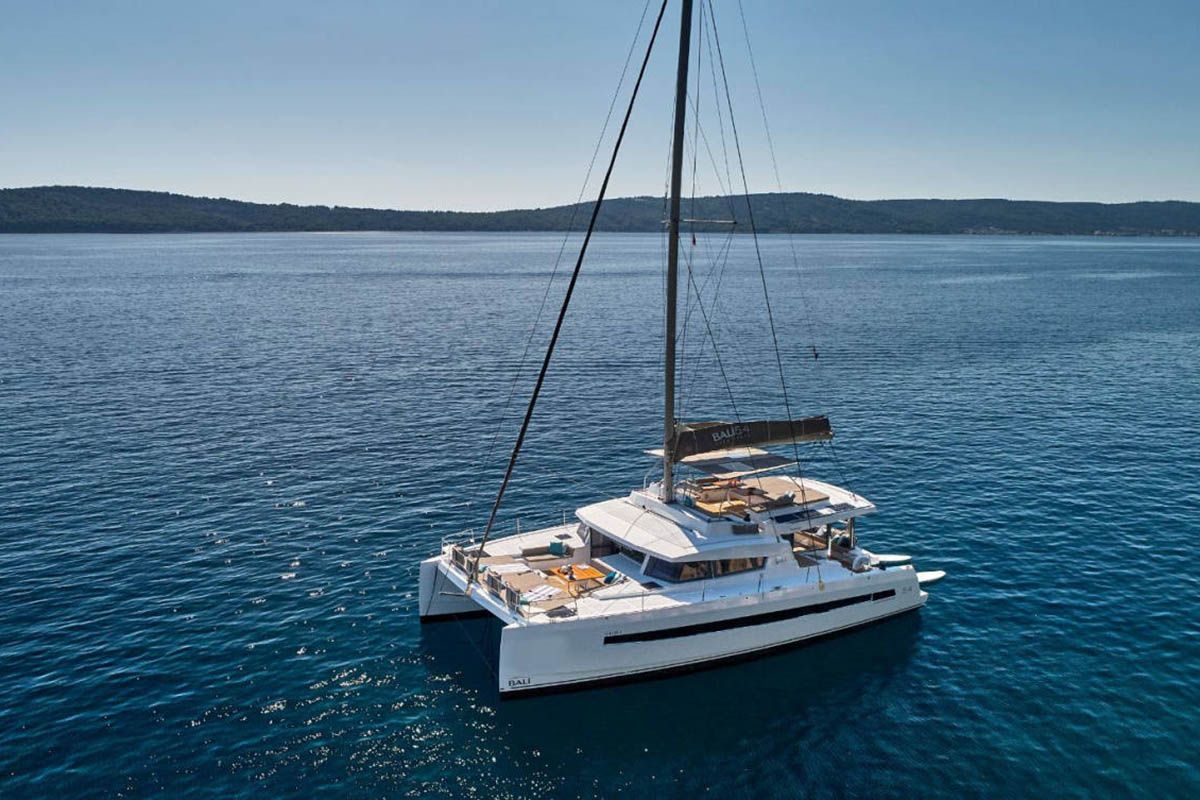 REMOte Parking, a Bali 5.4 catamaran at Road Town, British Virgin Islands