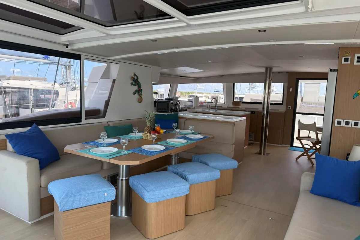 REMOte Parking, a Bali 5.4 catamaran at Road Town, British Virgin Islands