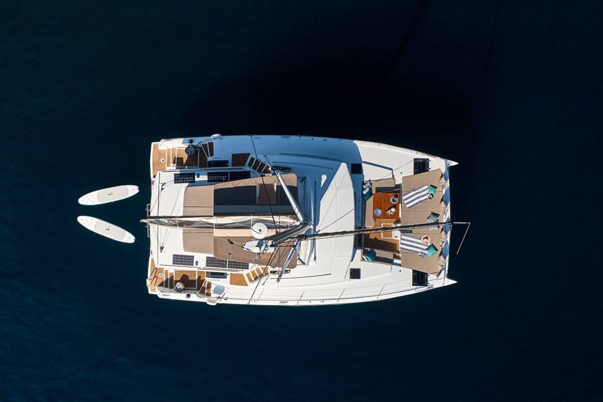 REMOte Parking, a Bali 5.4 catamaran at Road Town, British Virgin Islands