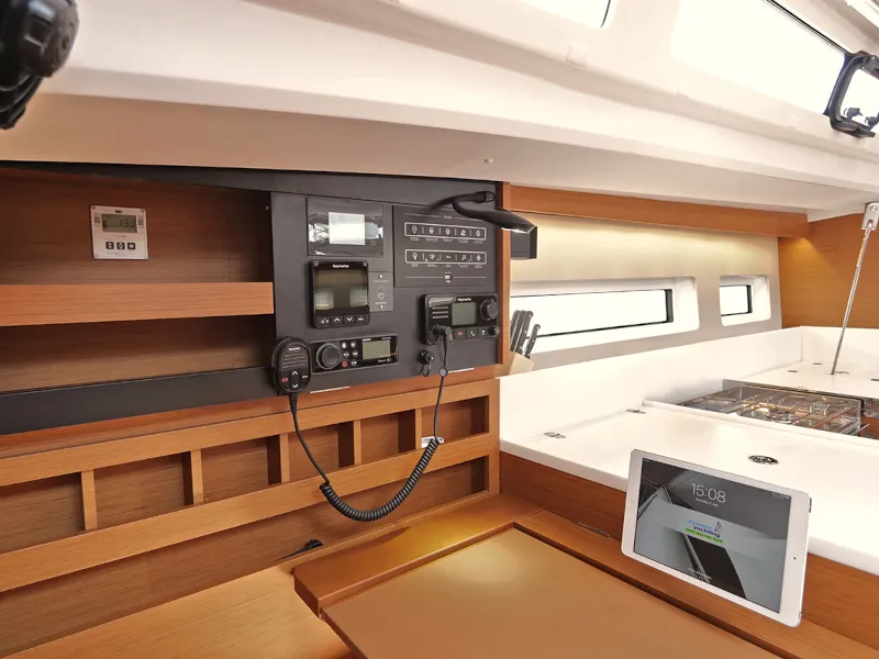 Ermis, a Jeanneau Sun Odyssey 440 sailboat at Lavreotiki Municipal Unit, Greece