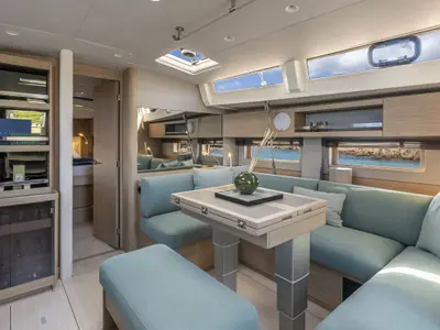 AYCA, a Beneteau Oceanis 52 sailboat at Kos, Greece