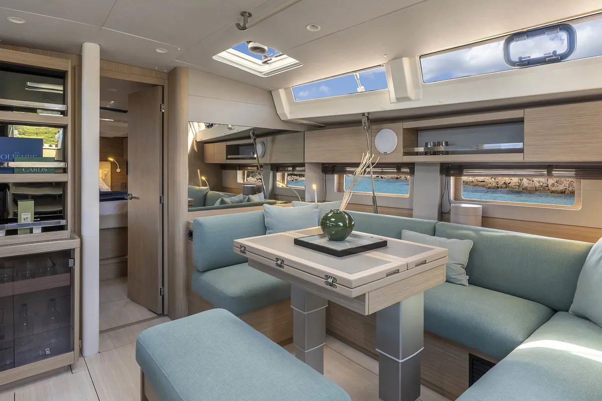 AYCA, a Beneteau Oceanis 52 sailboat at Kos, Greece
