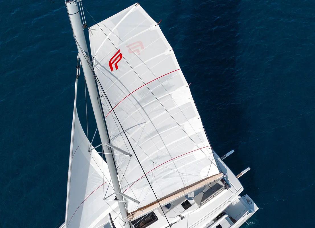 Fountaine Pajot Tanna 47, a catamaran at Castellammare di Stabia, Italy