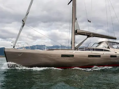 Gigreca, a Admiral Yachts Silent 76 sailboat at Athens, Greece