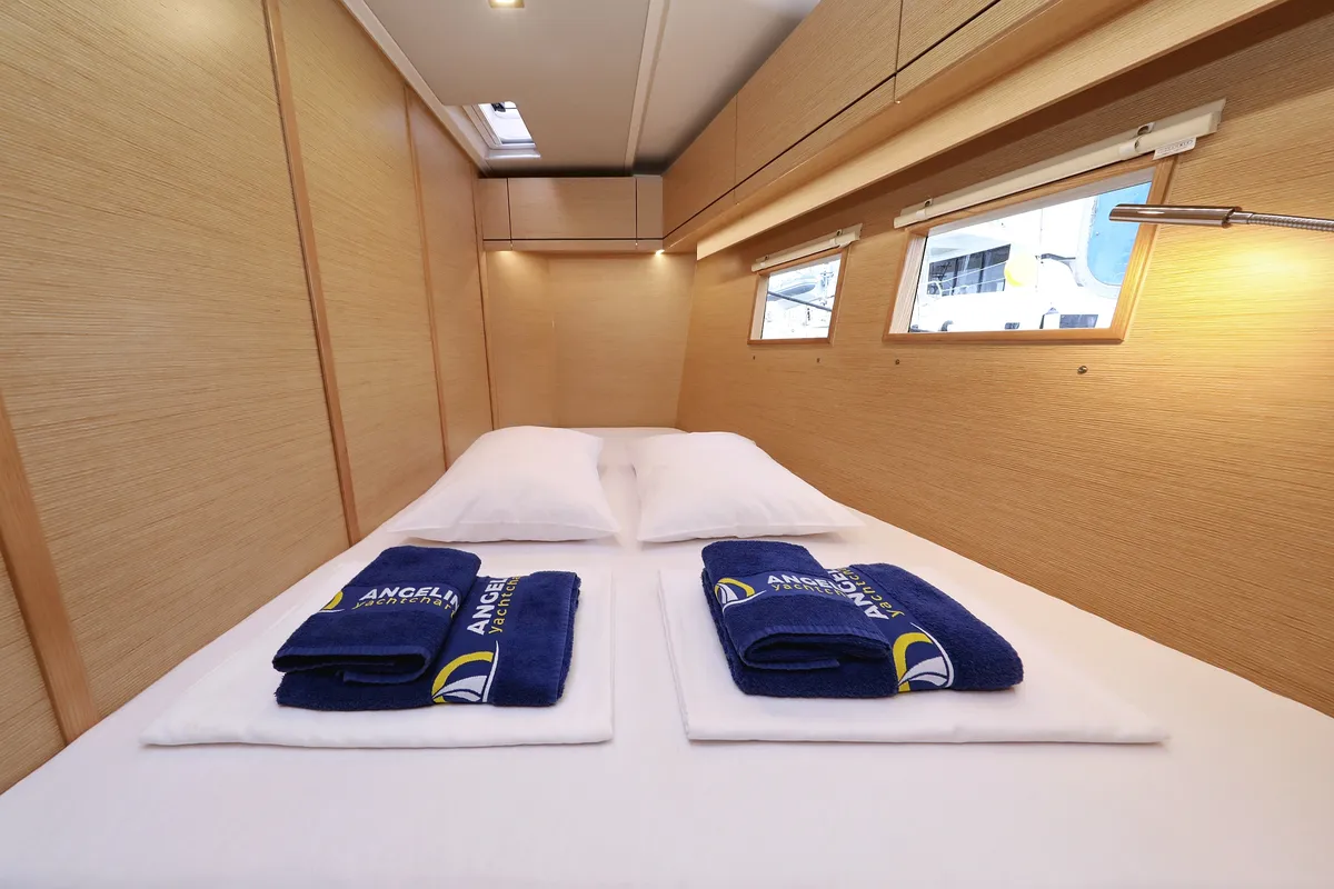 Cabin on Air King, a Hanse 548 - 5 + 1 cab. sailboat at Trogir, Croatia