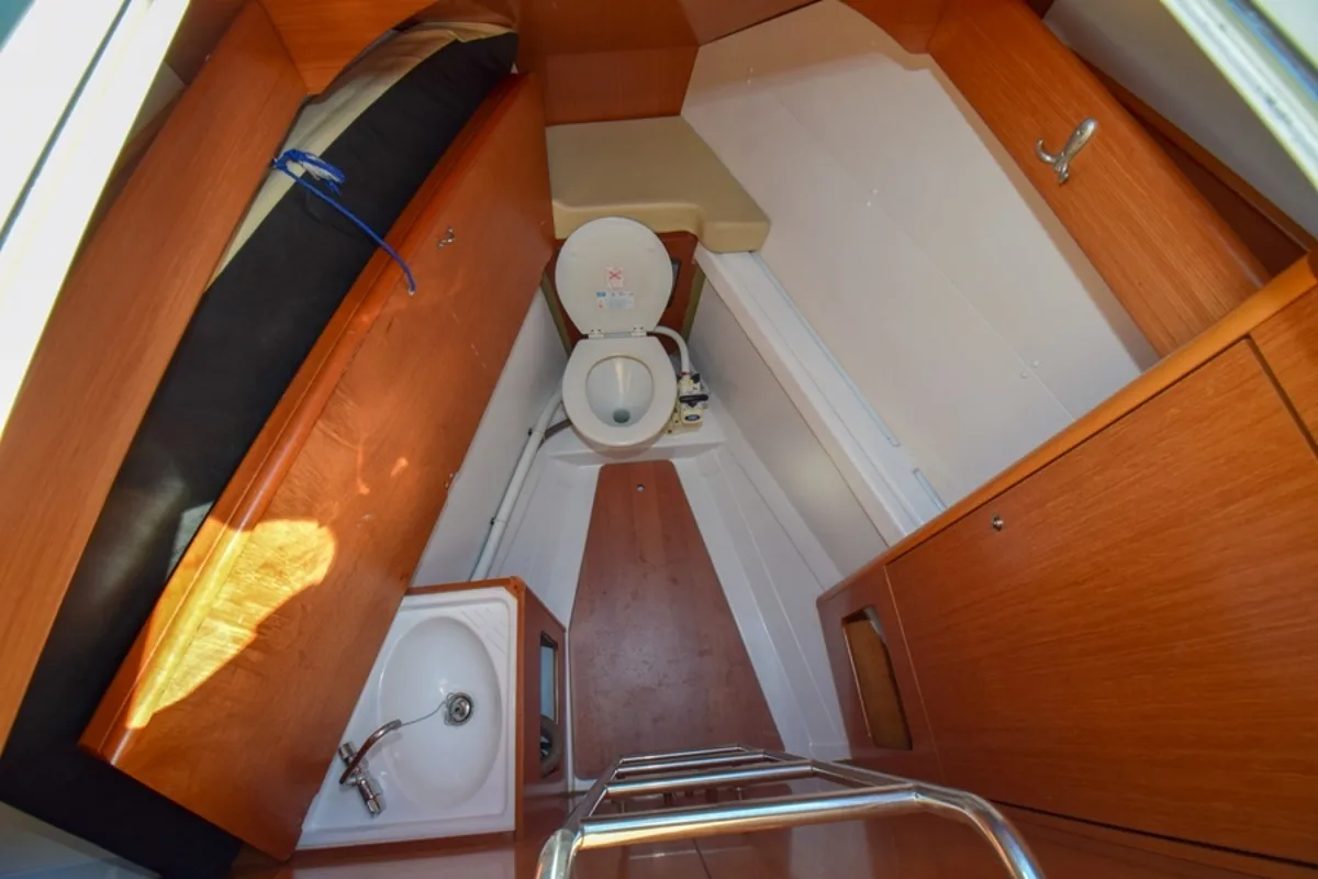 Head on Filyos, a Beneteau Cyclades 50.5 sailboat at Marmaris, Turkey