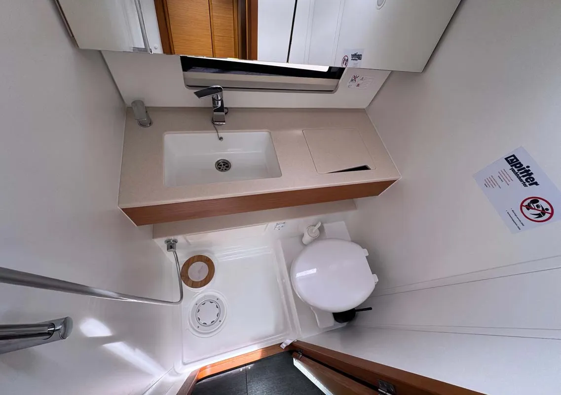 Head on Aventura, a Dufour 41 sailboat at Grad Trogir, Croatia
