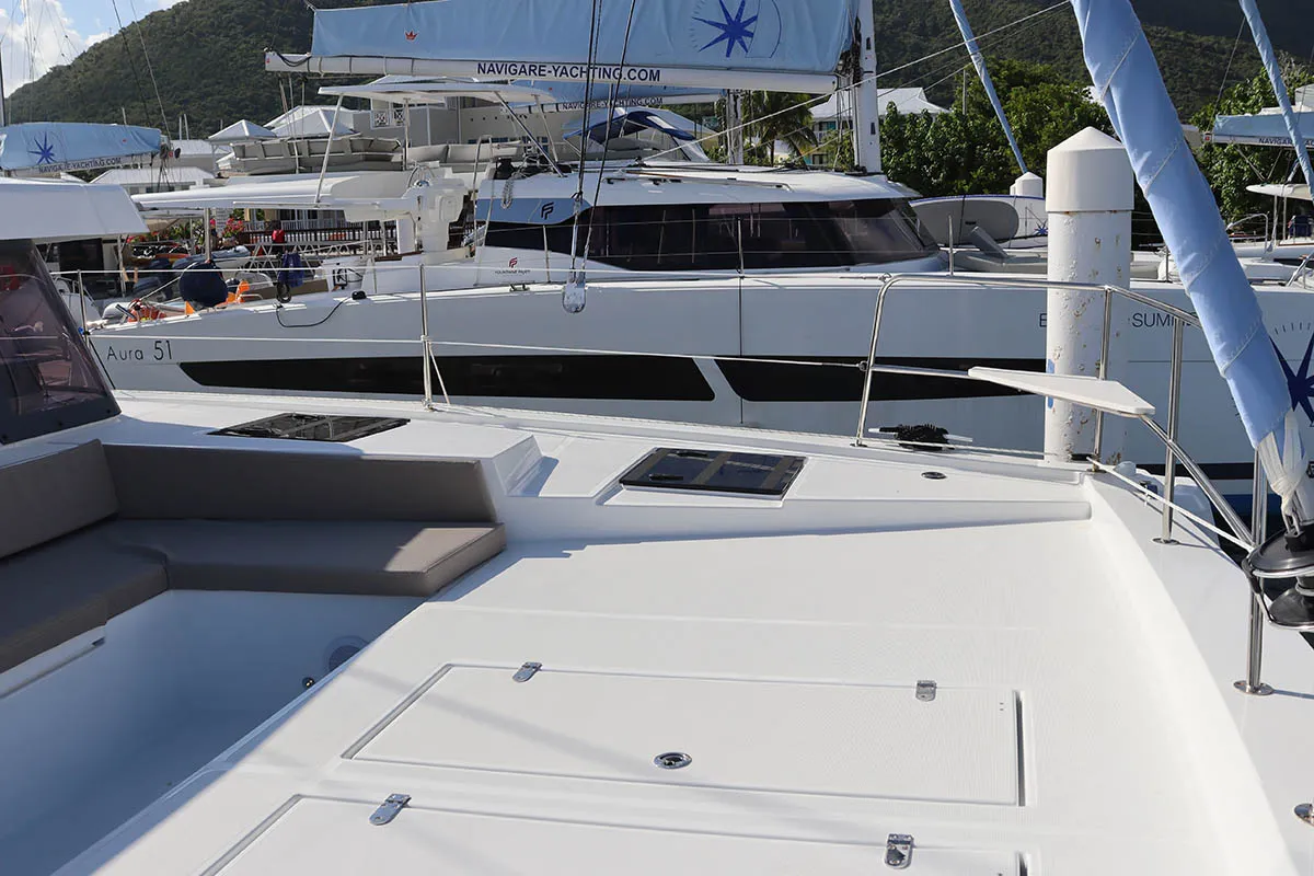 Seas Another Day, a Bali 4.4 catamaran at Road Town, British Virgin Islands