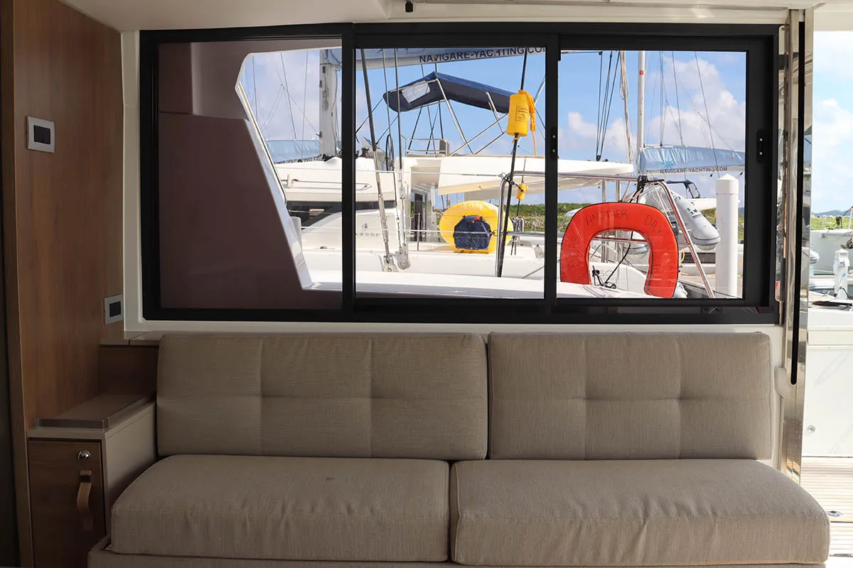 Seas Another Day, a Bali 4.4 catamaran at Road Town, British Virgin Islands