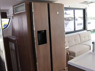 Galley of Seas Another Day, a Bali 4.4 catamaran at Parham Town, British Virgin Islands