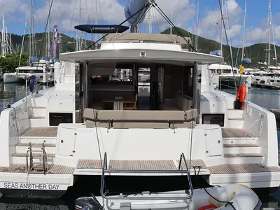 Seas Another Day, a Bali 4.4 catamaran at Road Town, British Virgin Islands