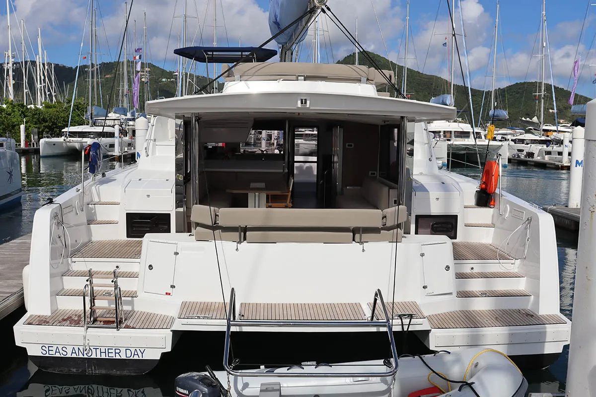 Seas Another Day, a Bali 4.4 catamaran at Road Town, British Virgin Islands