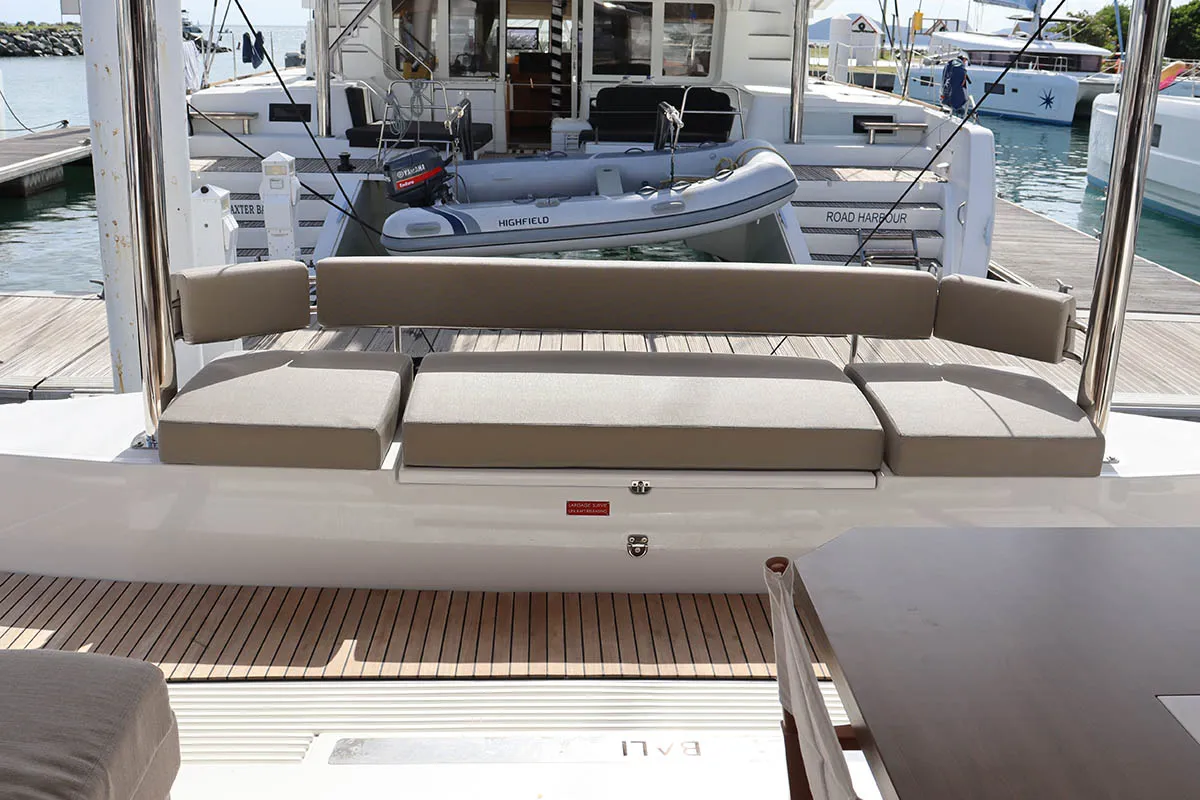Seas Another Day, a Bali 4.4 catamaran at Road Town, British Virgin Islands