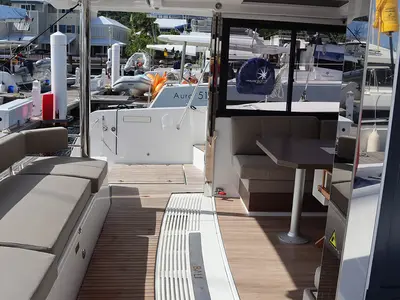 Seas Another Day, a Bali 4.4 catamaran at Road Town, British Virgin Islands