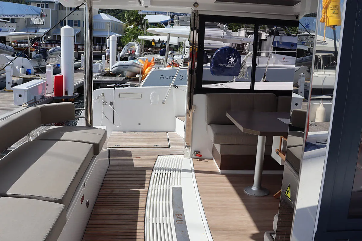 Seas Another Day, a Bali 4.4 catamaran at Road Town, British Virgin Islands