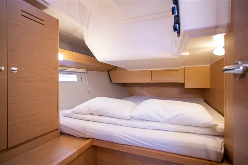 Cabin on Ithaki, a Dufour 430 sailboat at Preveza, Greece