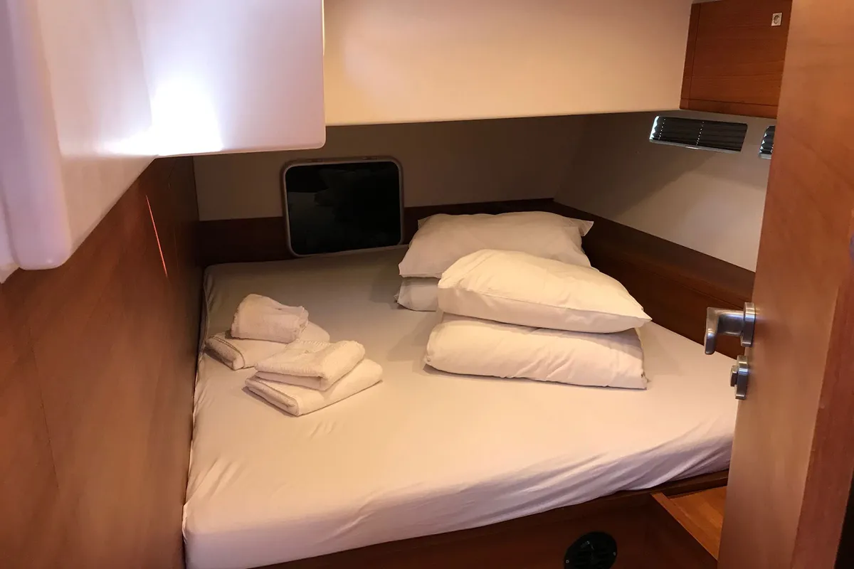 Cabin on Athene, a More 55 sailboat at Grad Kaštela, Croatia