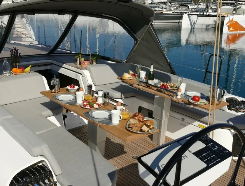 On Y Va - Skippered, a Beneteau First 53 sailboat at Lavrion, Greece