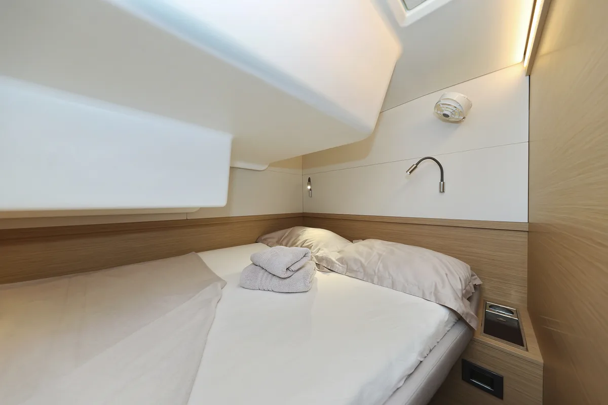 Cabin on Disonesto, a Lagoon 51 catamaran at Općina Sukošan, Croatia