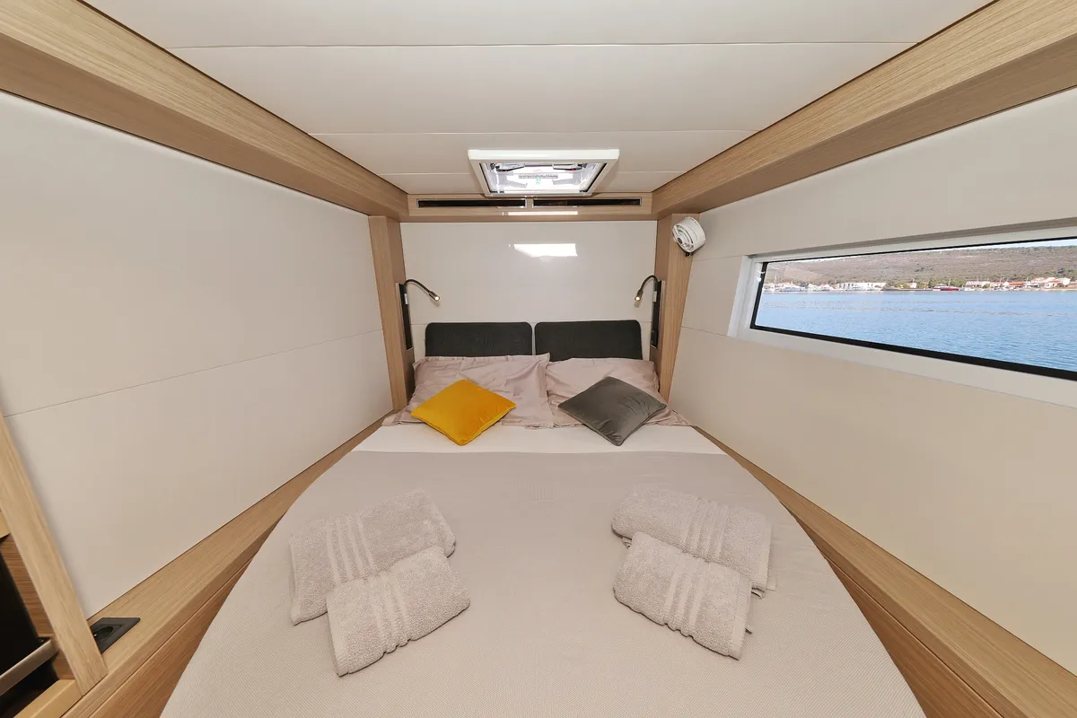 Cabin on Disonesto, a Lagoon 51 catamaran at Općina Sukošan, Croatia