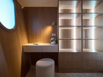 Cabin on Cristal, a Gulet Motoryacht motor yacht at Split, Croatia