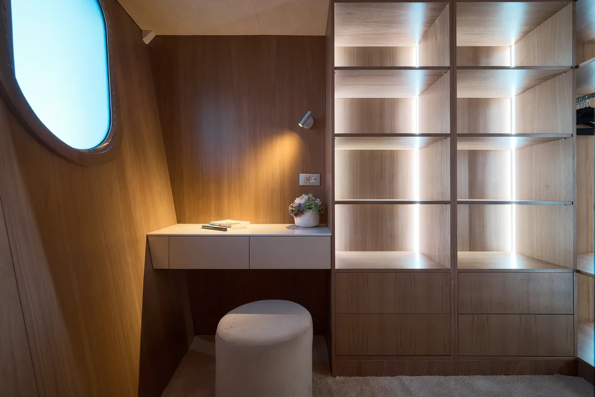 Cabin on Cristal, a Gulet Motoryacht motor yacht at Split, Croatia